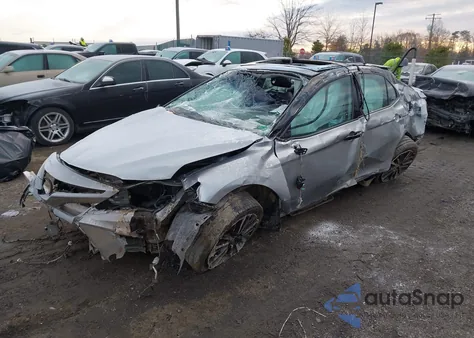 2020 Toyota Camry Xse V6 из США, поврежденный, VIN 4T1KZ1AK9LU046522